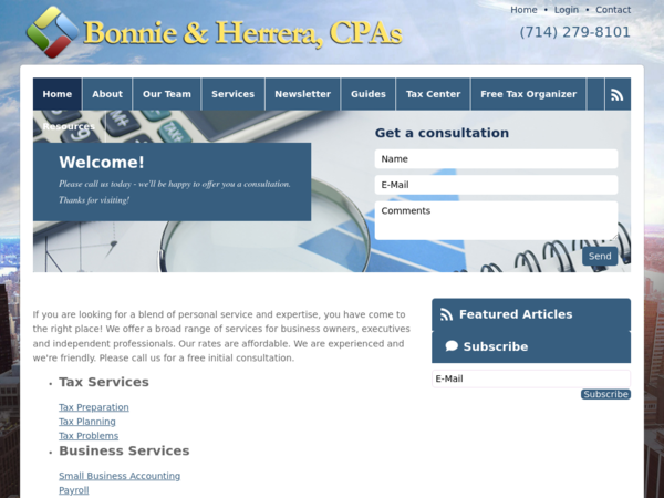 Bonnie & Herrera, Cpas